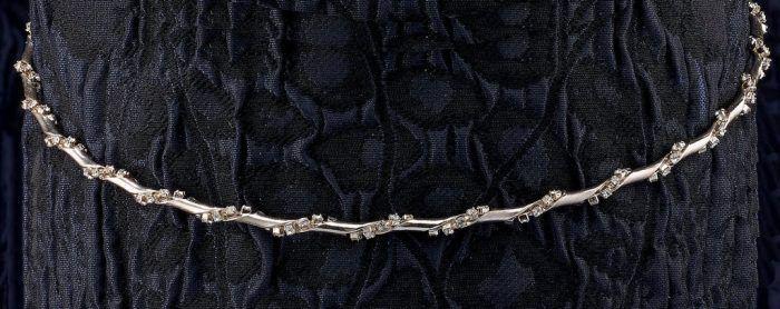 Επάργυρα χειροποίητα στέφανα γάμου